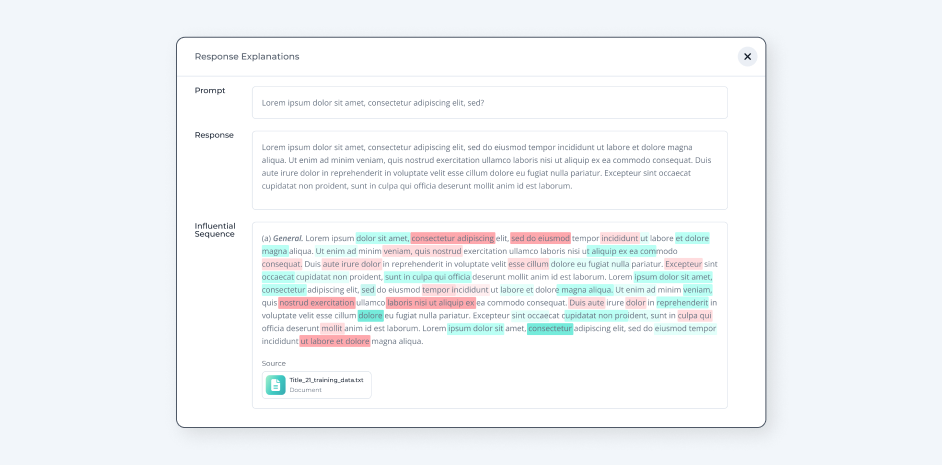 seekrflow response explanations