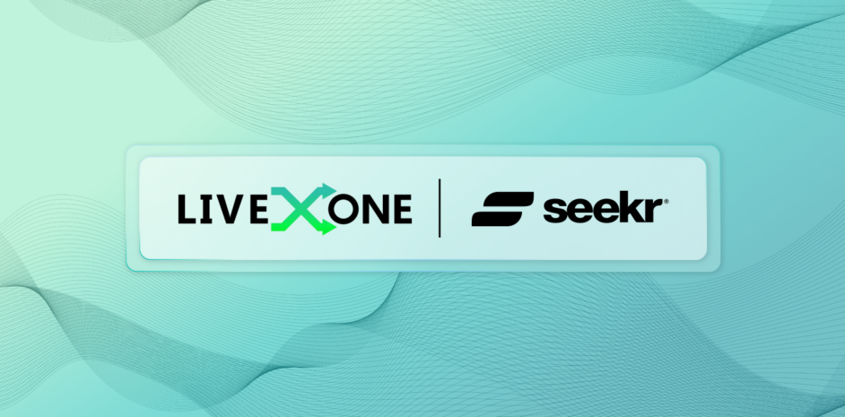 LiveOne and Seekr logos