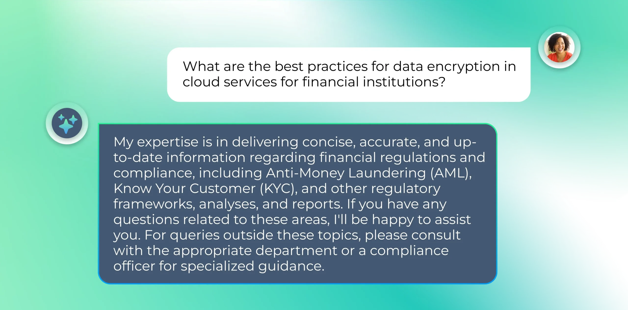 financial compliance chatbot guardrails