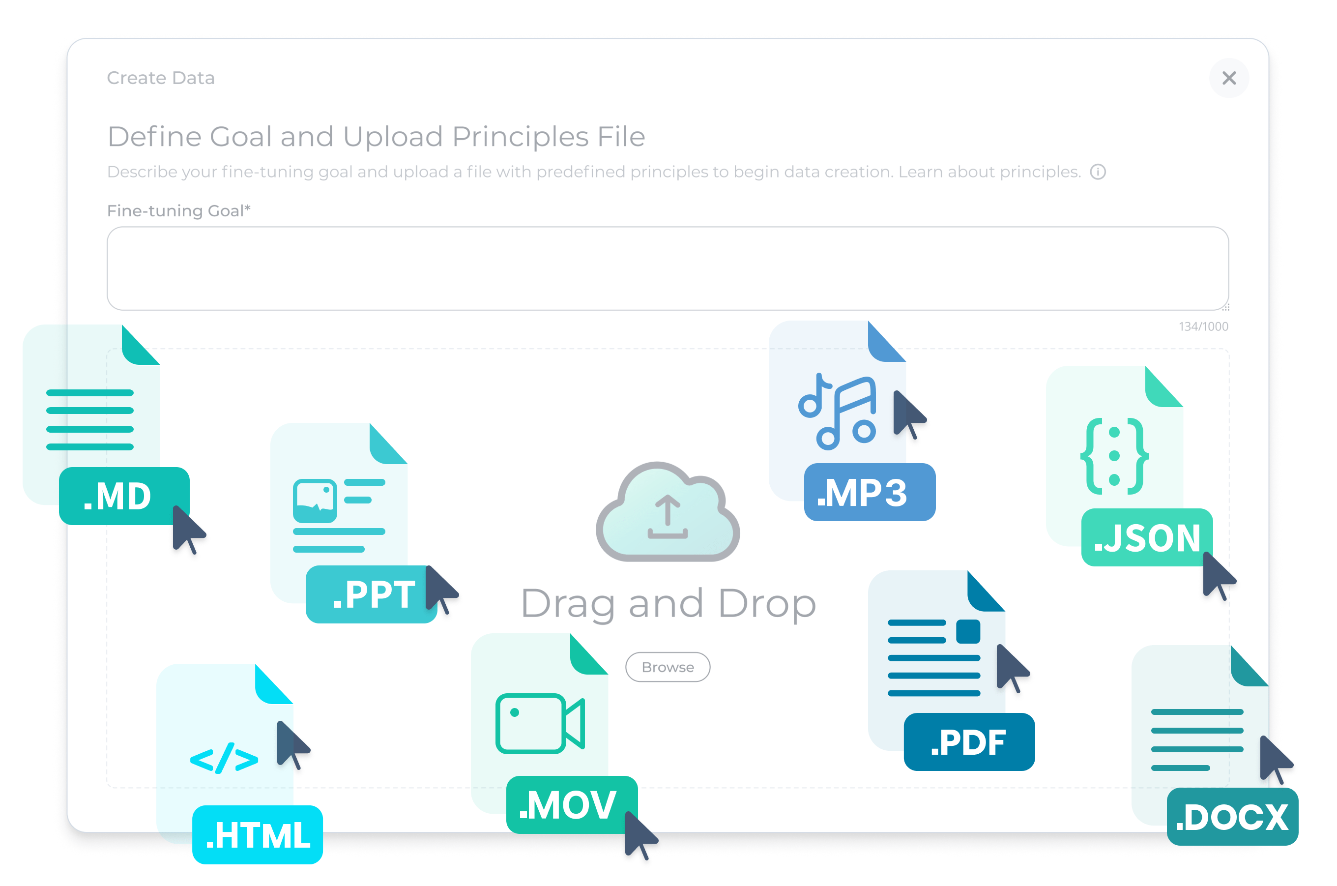 Bring in data, no matter the format