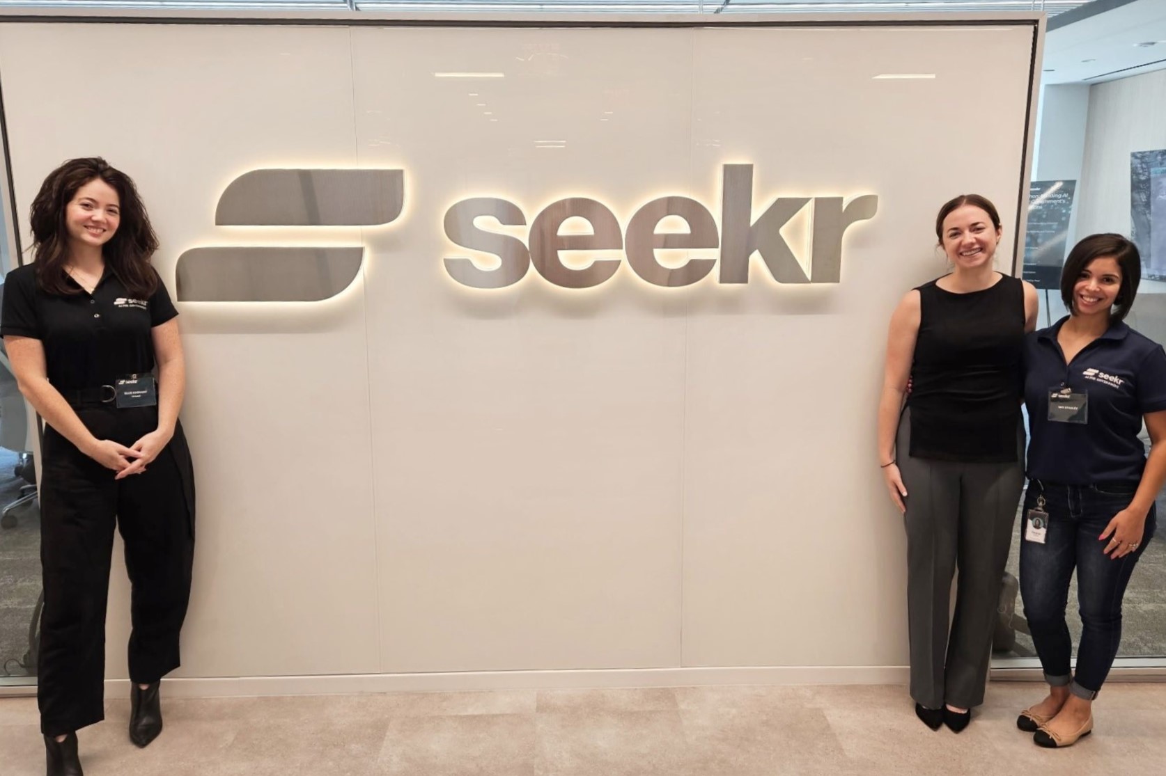 Seekr team at Reston, Virginia office headquarters