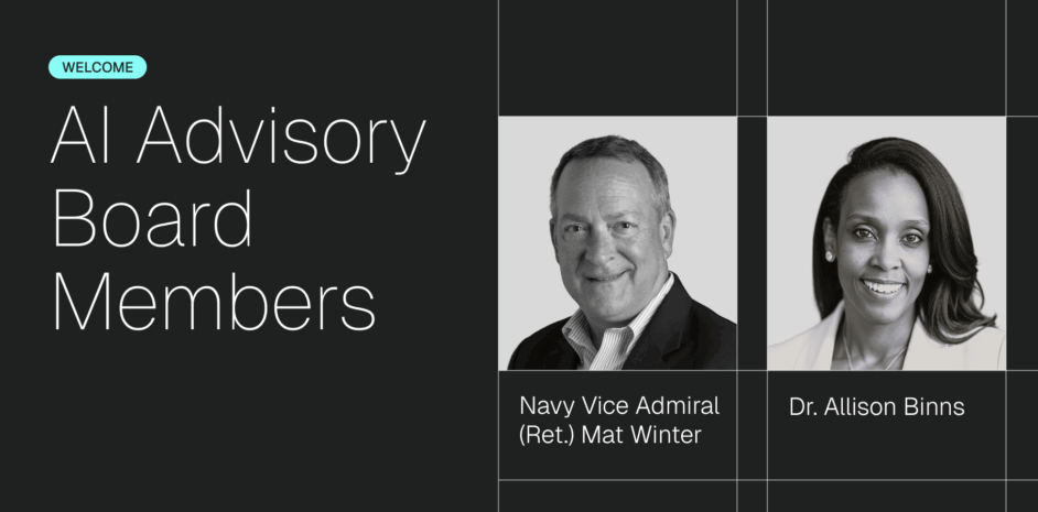 Welcome Seekr AI Advisory Board members Dr. Allison Binns and Navy Vice Admiral (Ret.) Mat Winter